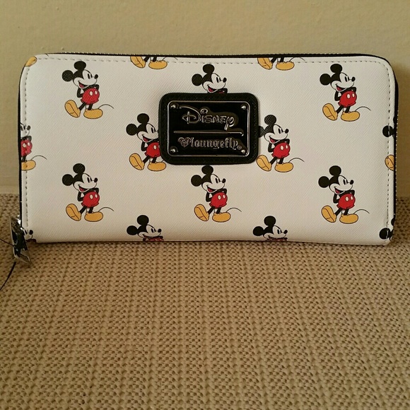 Loungefly X Mickey Print Wallet - Picture 1 of 2